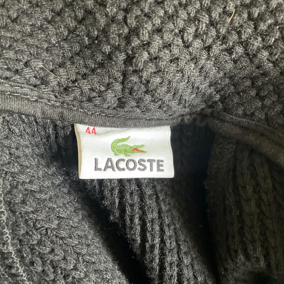 Lacoste double-breasted wool cardigan - Picture 2 of 3